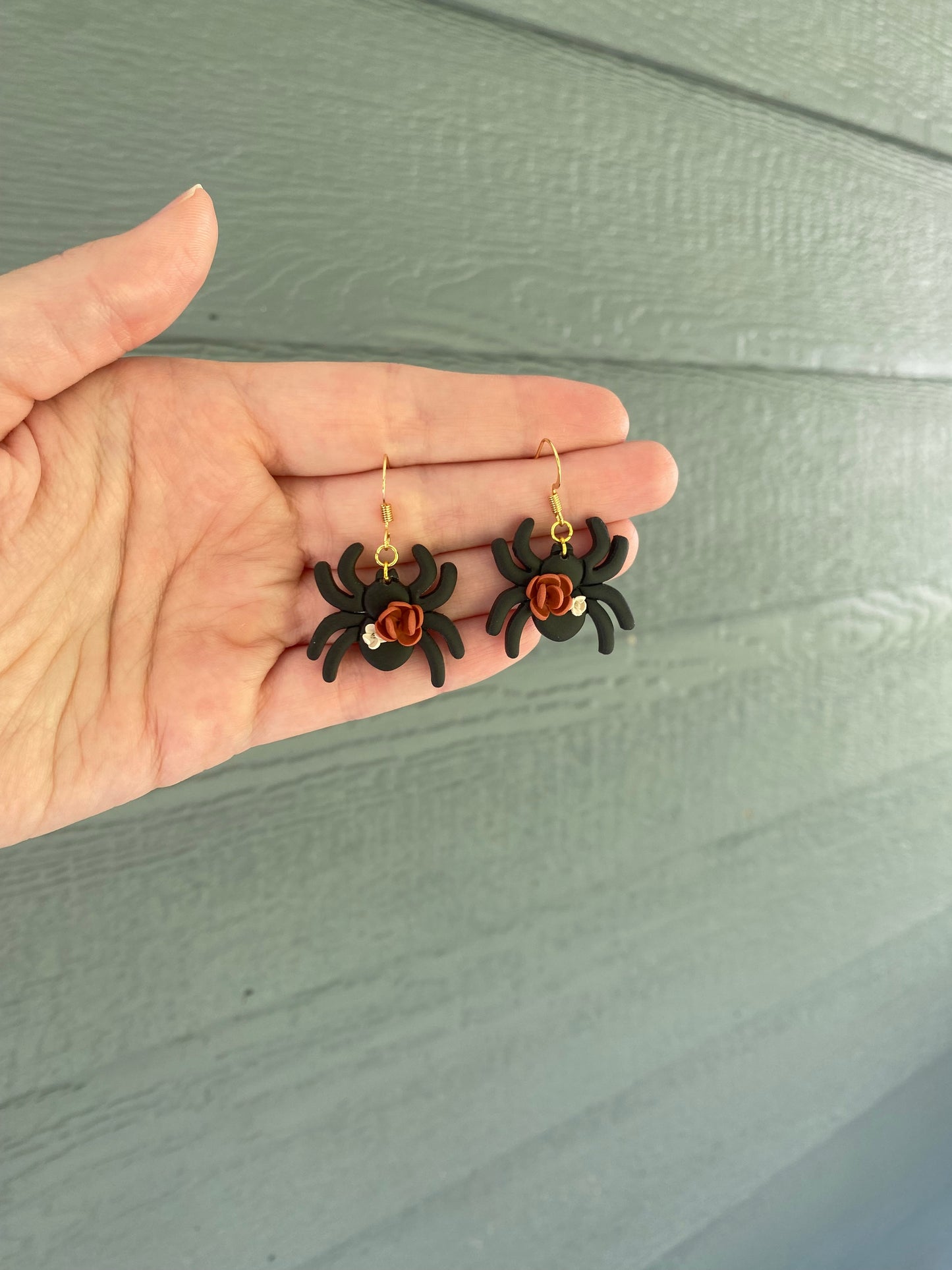 Floral Spider Dangle