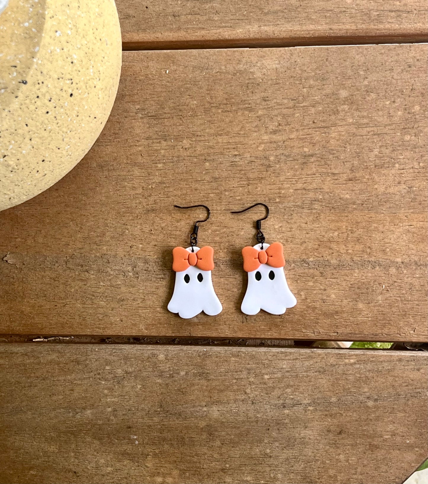 Bow Ghost Dangles