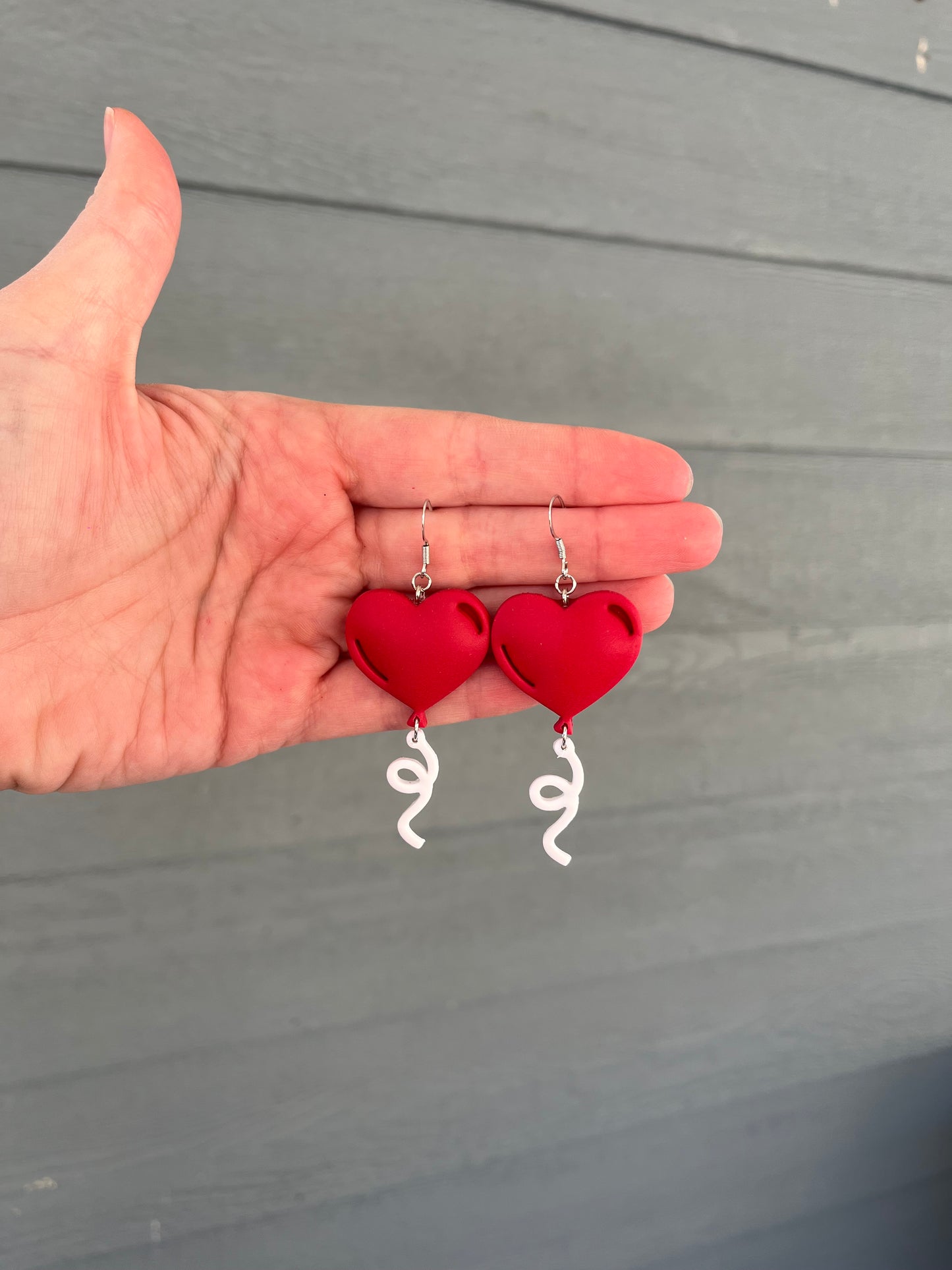 Balloon Heart Dangles