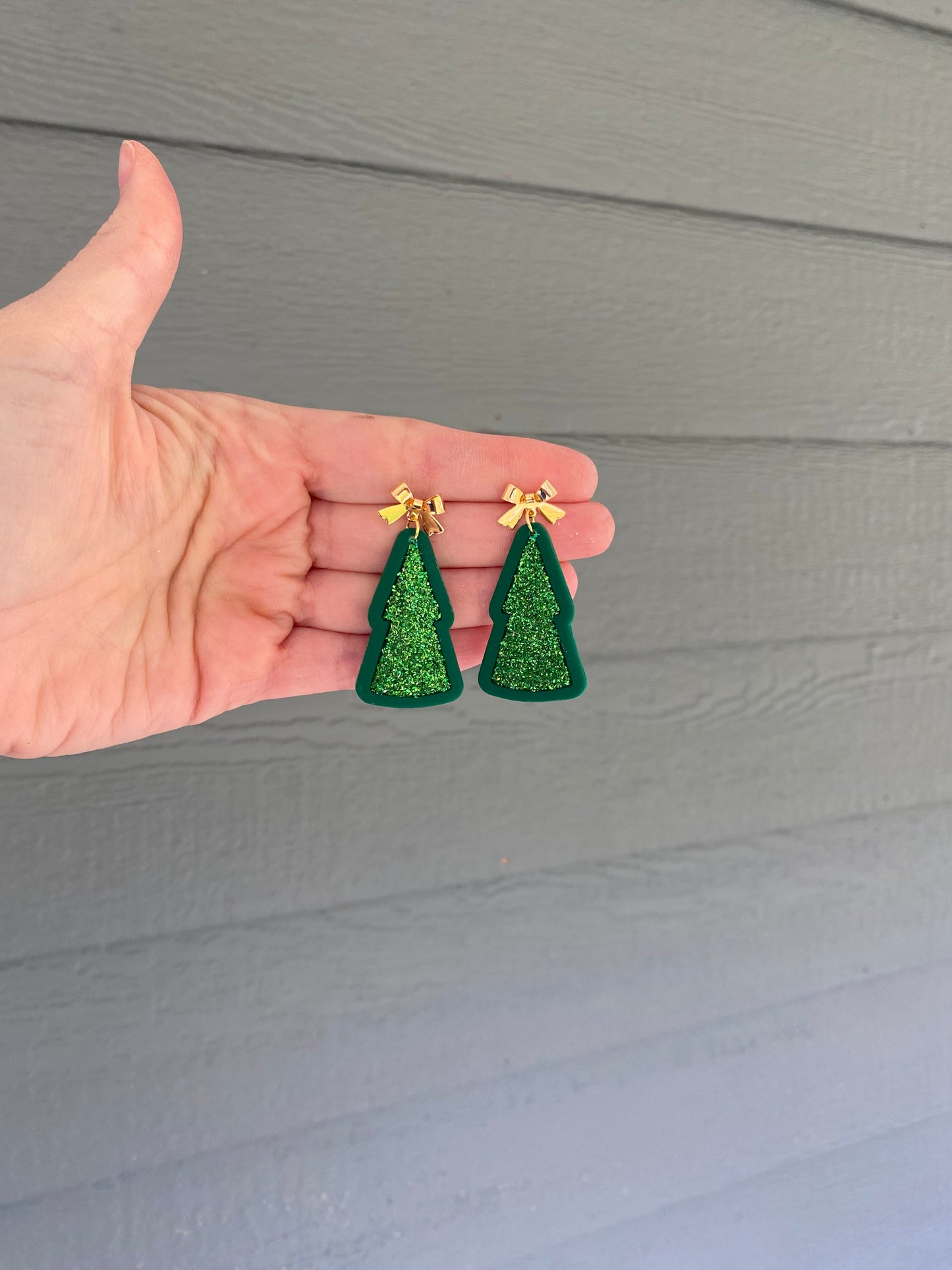Glitter Trees (multiple colors)