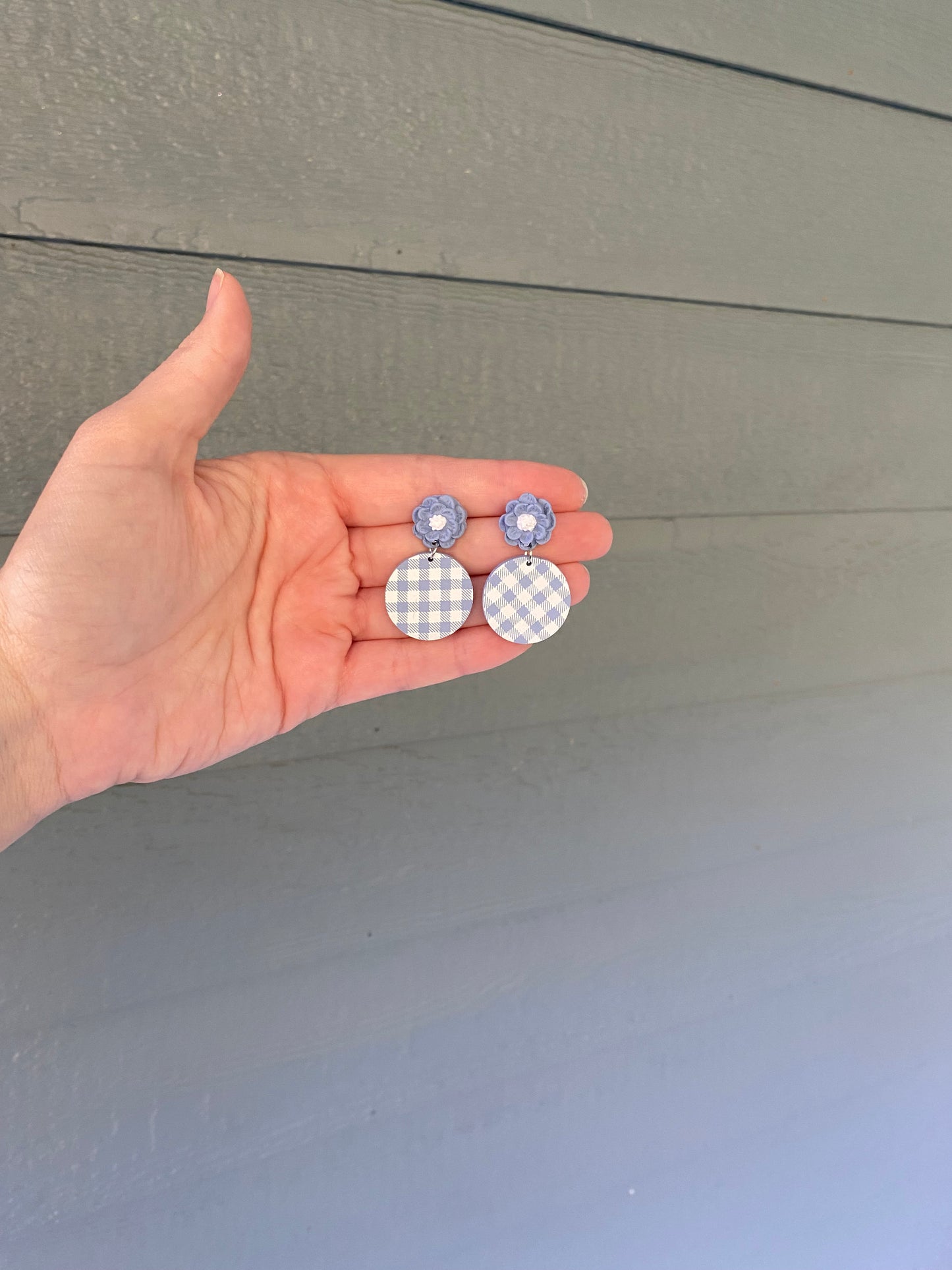 Muted Blue Floral (Assorted Styles)