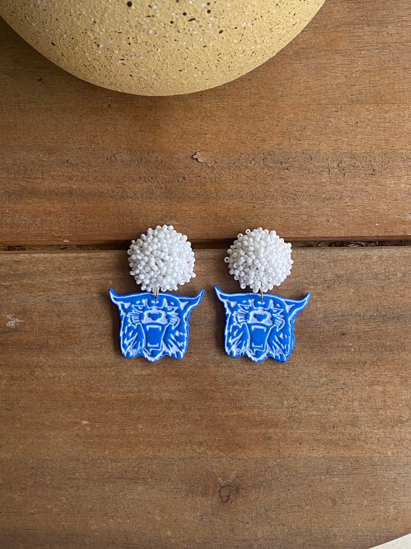 Wildcat Beaded Dangles