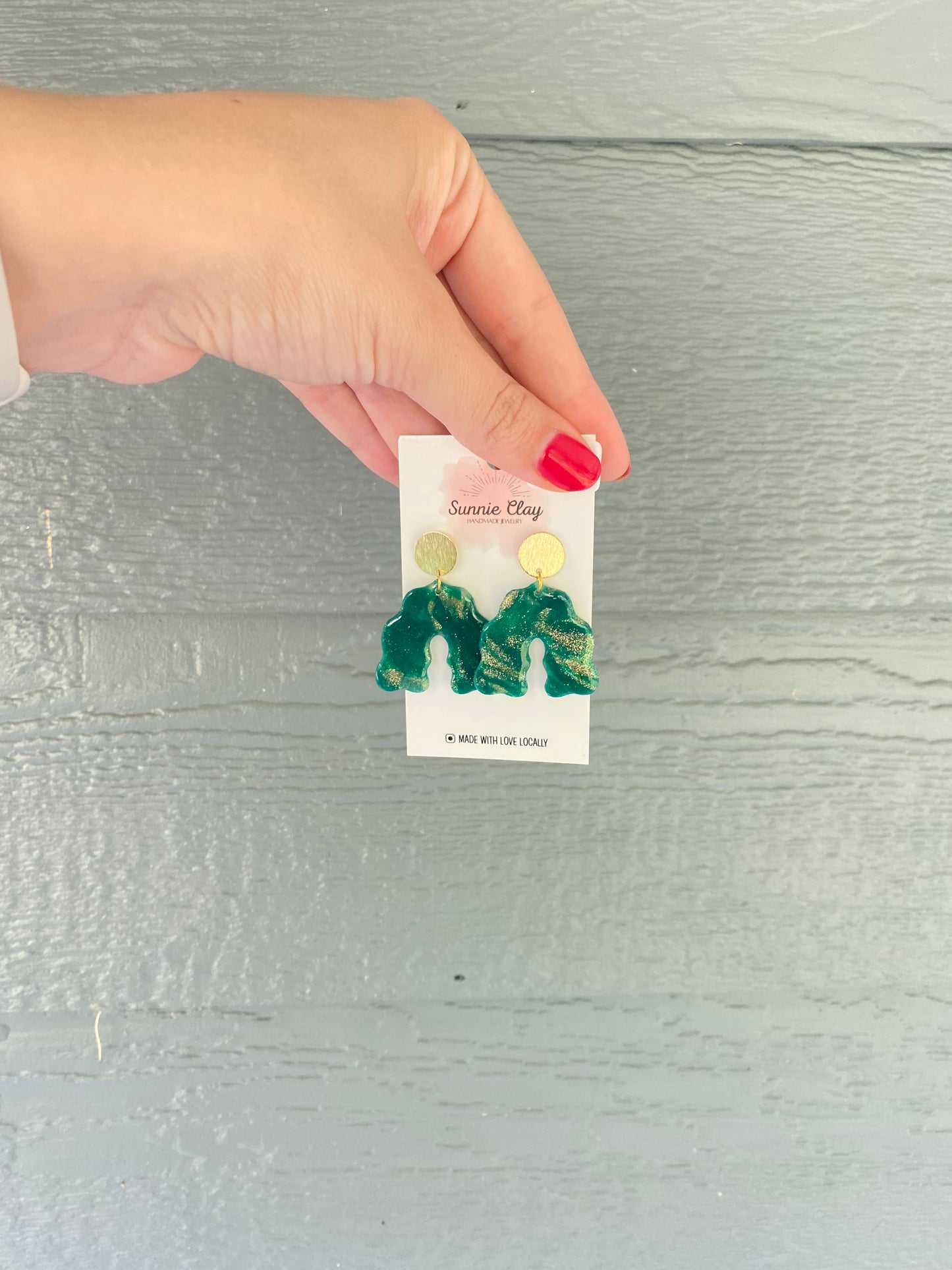 Emerald/Gold Arches
