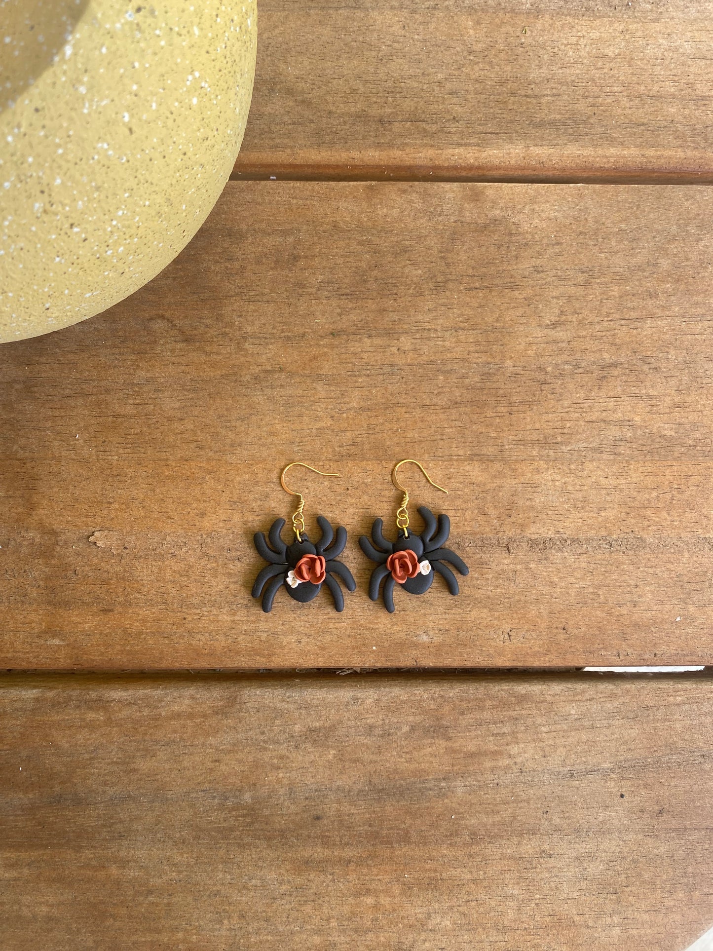 Floral Spider Dangle