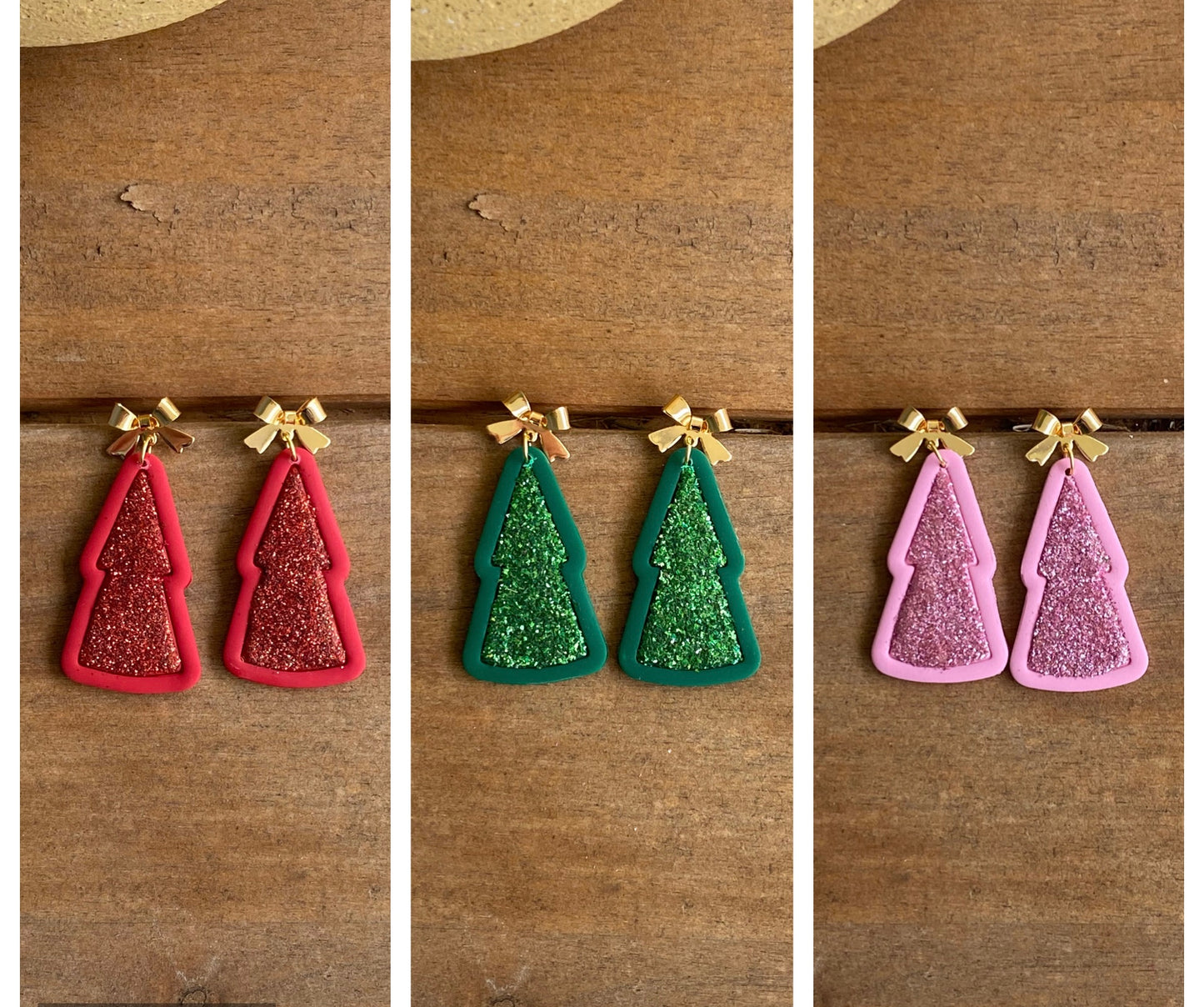 Glitter Trees (multiple colors)