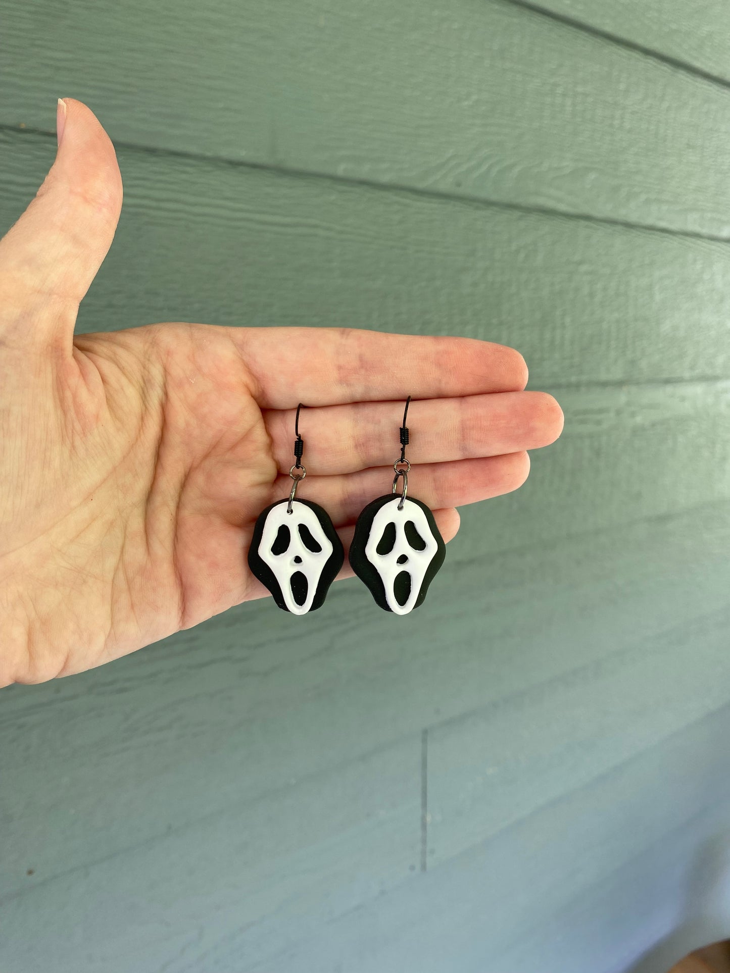 Large Ghost Face Dangles