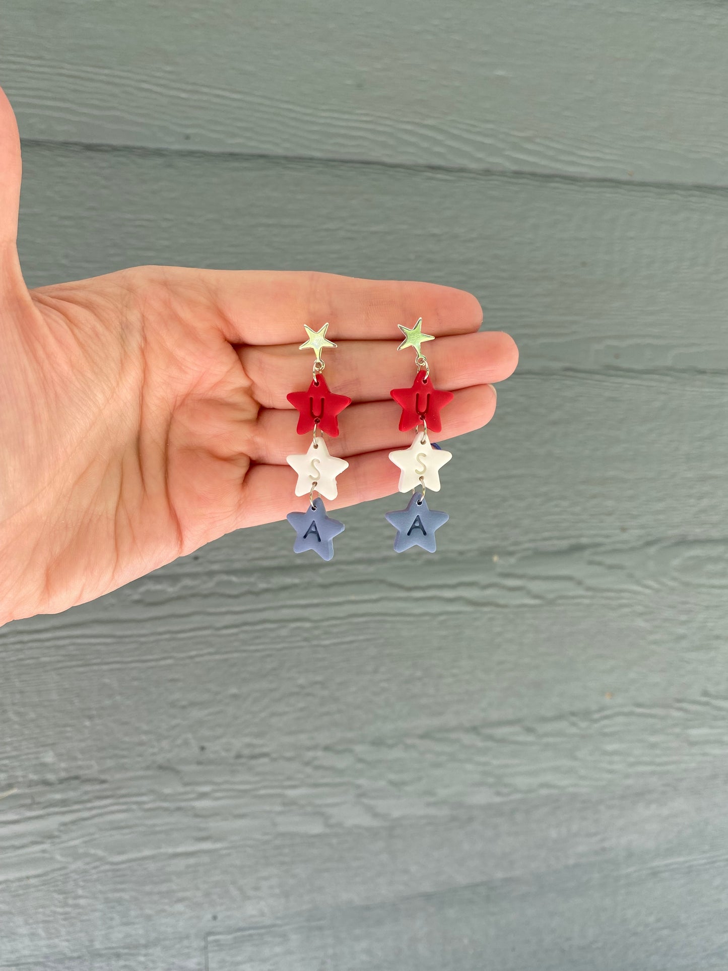 USA Star Dangles