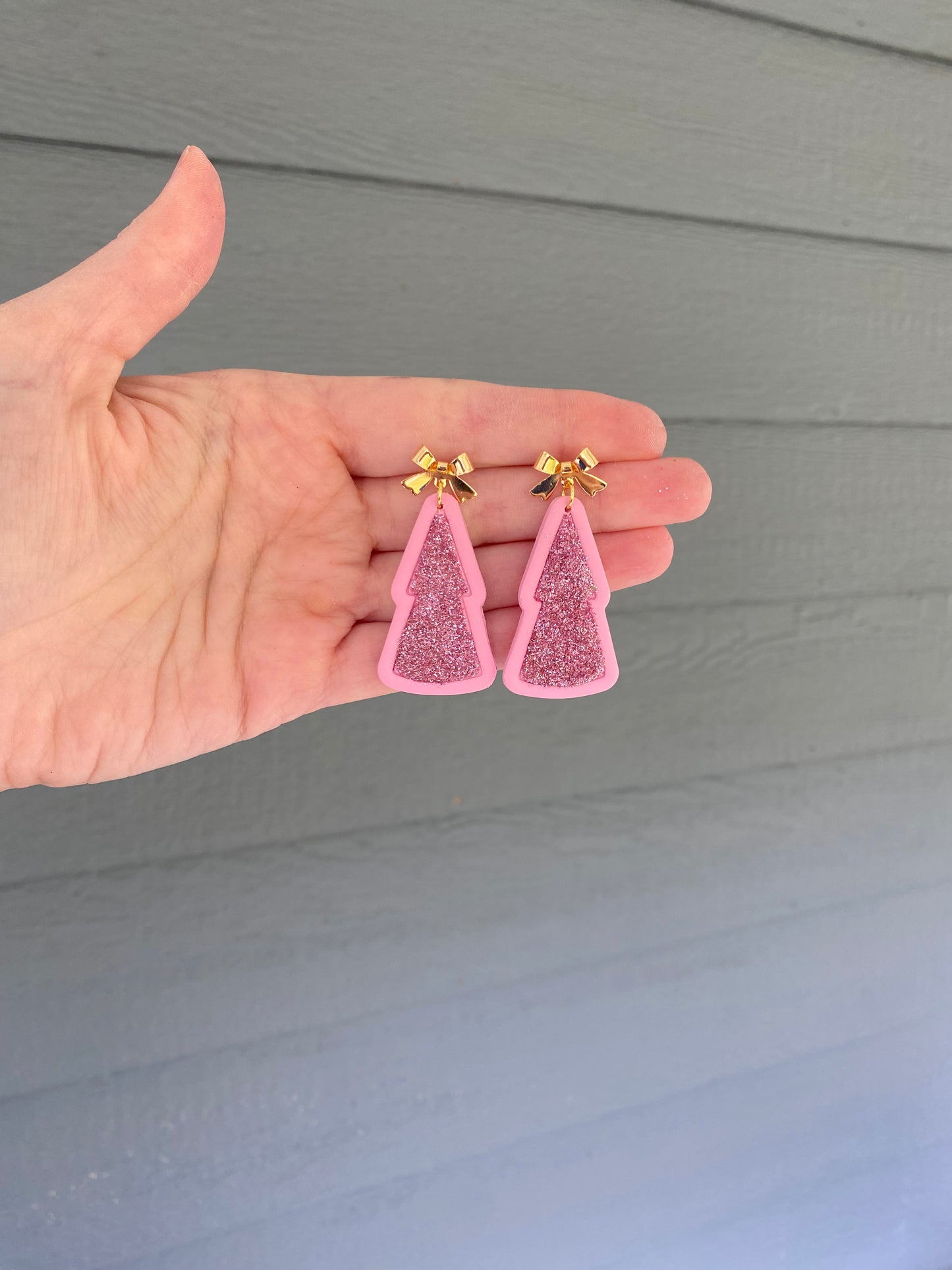Glitter Trees (multiple colors)