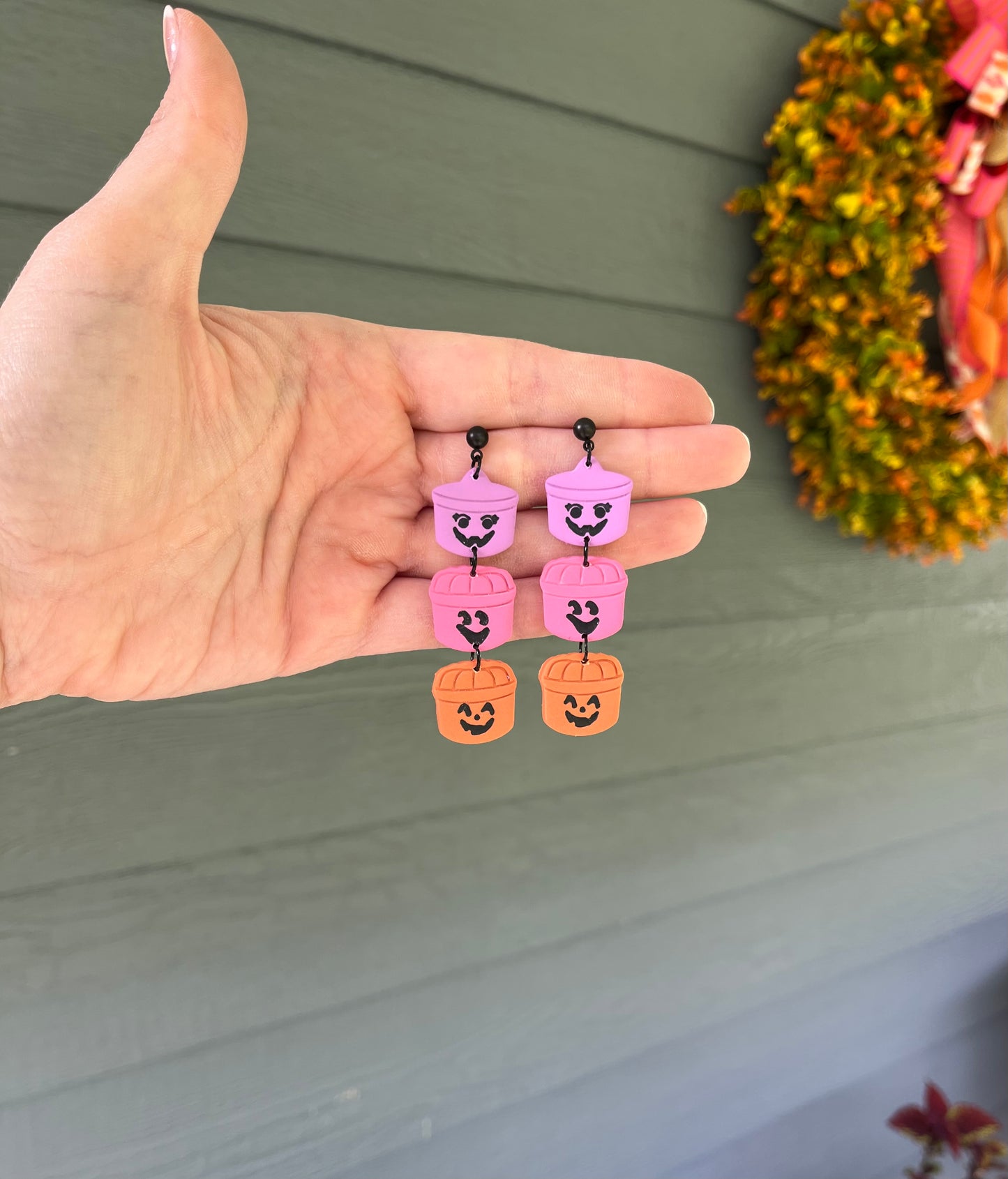 Boo Bucket Dangles