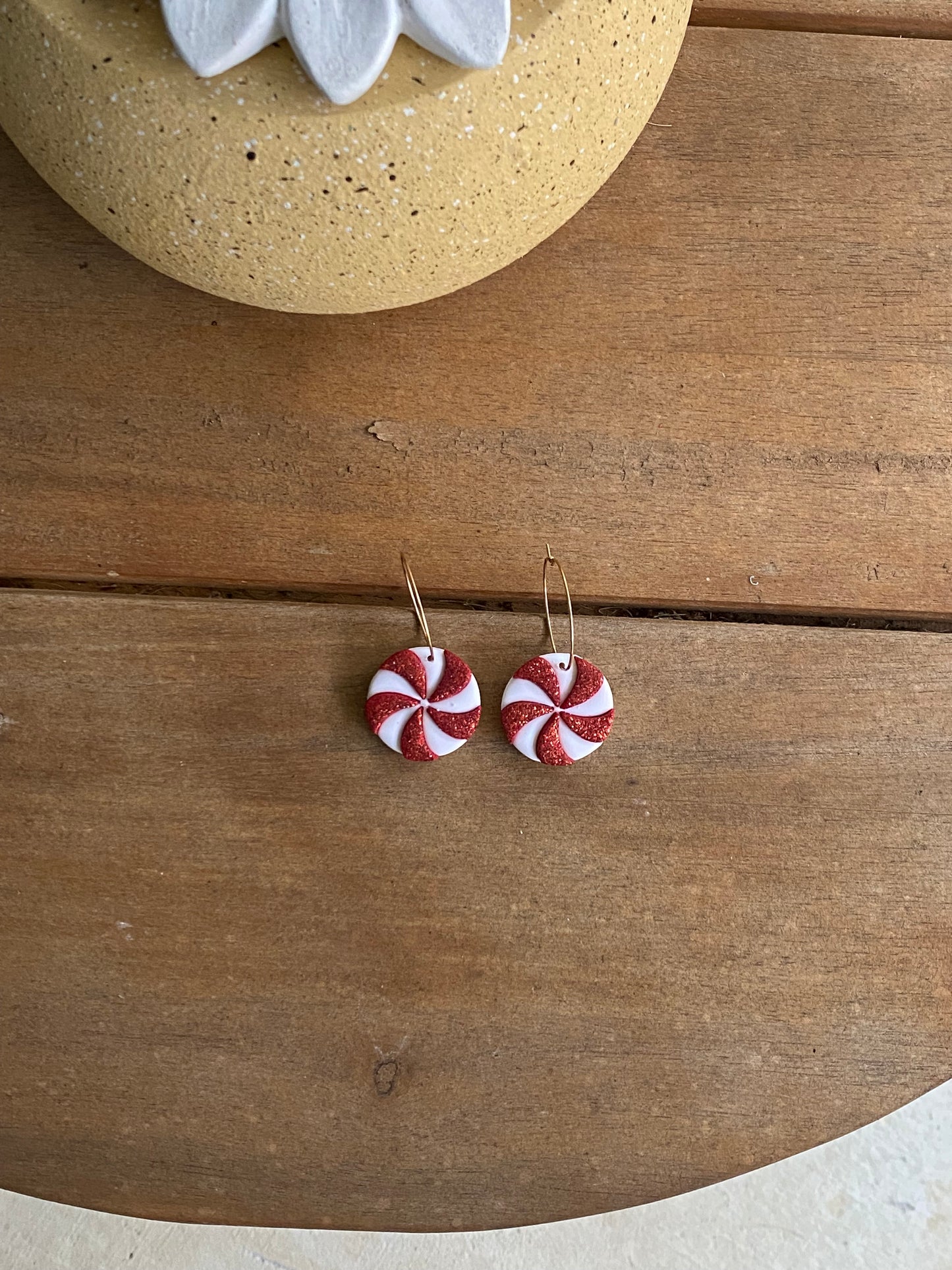 Peppermint Hoops (Large)