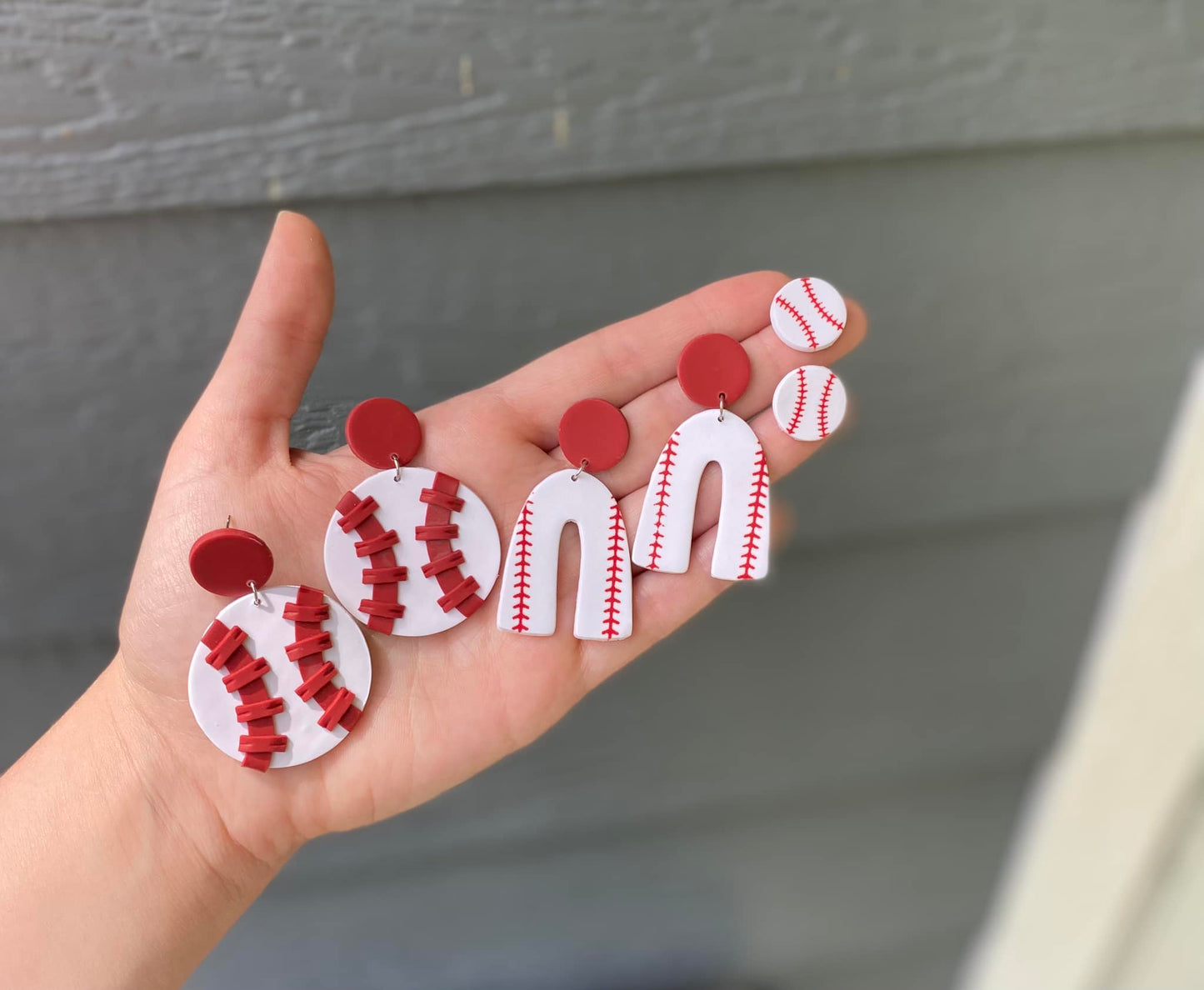 Baseball Earrings (Assorted styles)