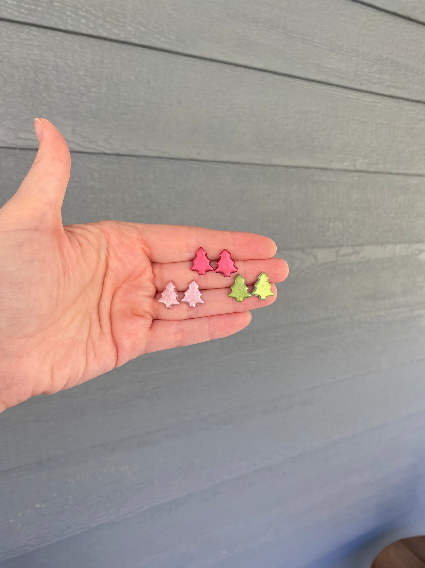 Chrome Tree Studs (multiple colors)