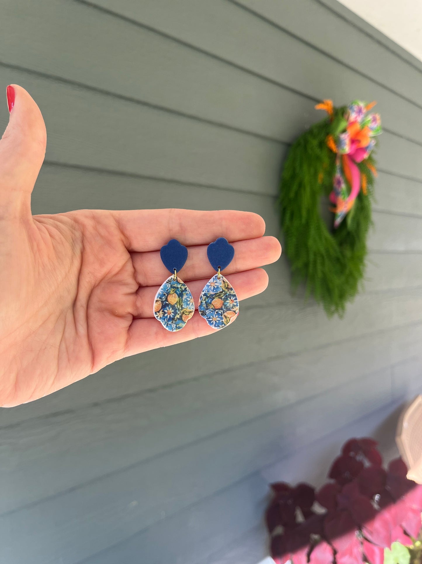 Mediterranean Lemon Scallop Dangle