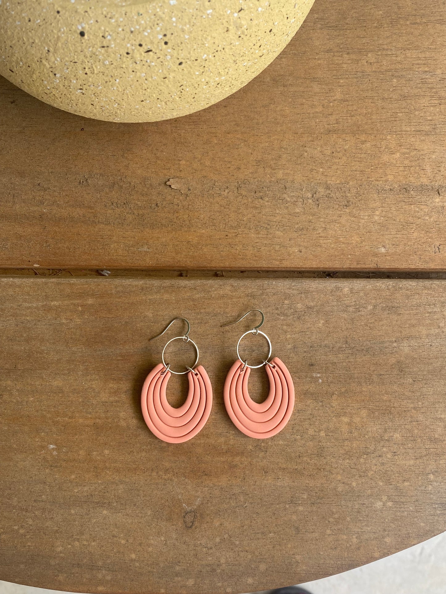 Terracotta Horseshoe Dangle