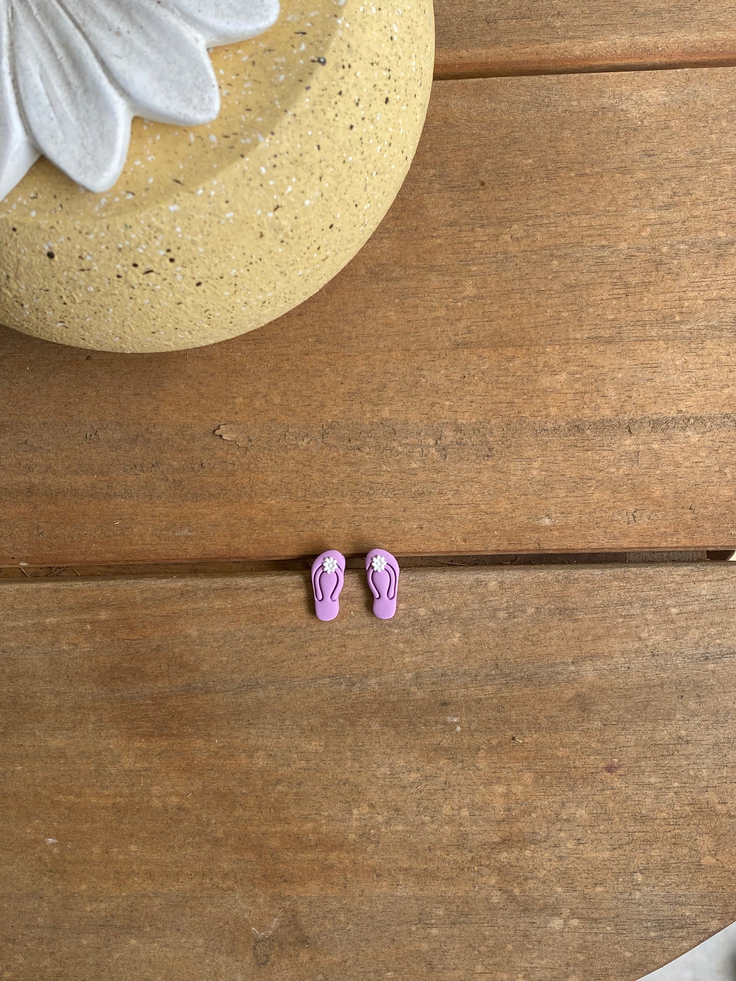 Purple Flip Flop Studs (2 Sizes)
