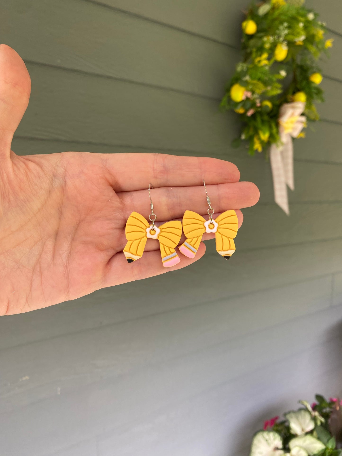 Pencil Bow Dangles