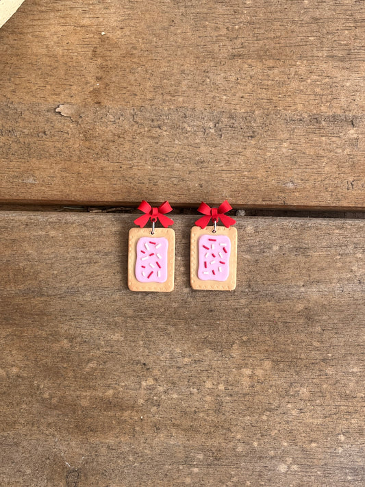 Pink Tart Studs