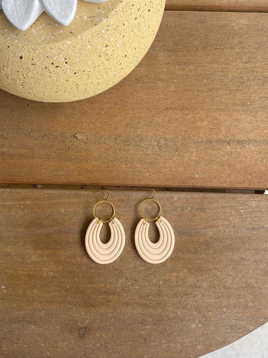 Yellow Horseshoe Dangles