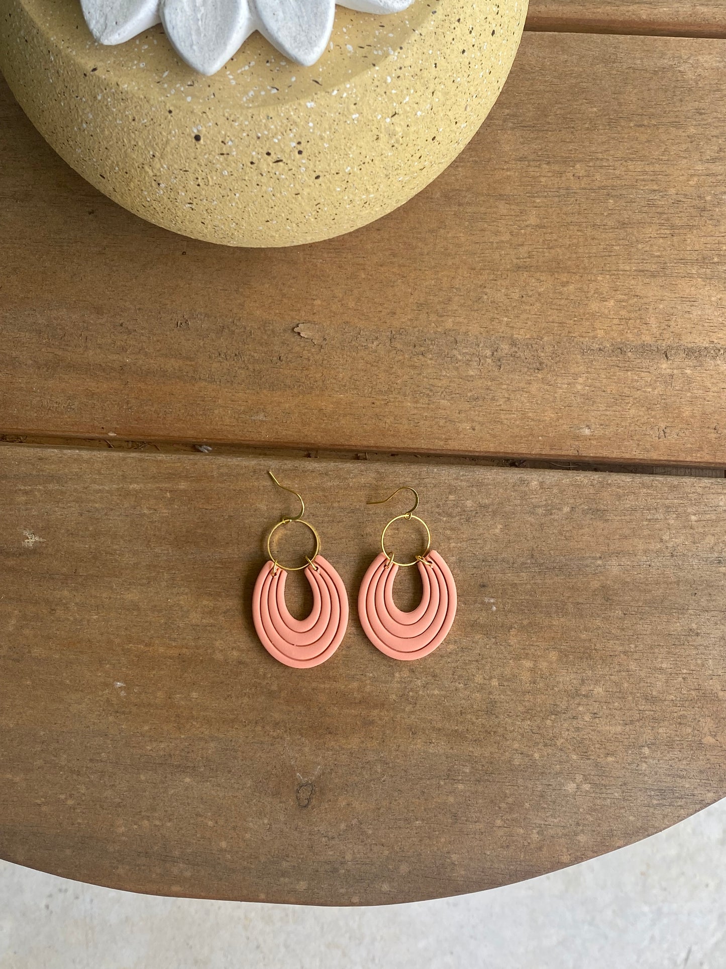 Terracotta Horseshoe Dangle