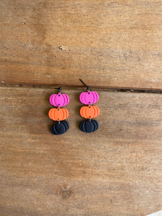 Bright Pumpkin Trio