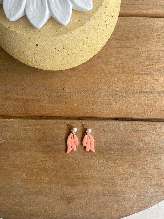 Terracotta Wing Studs