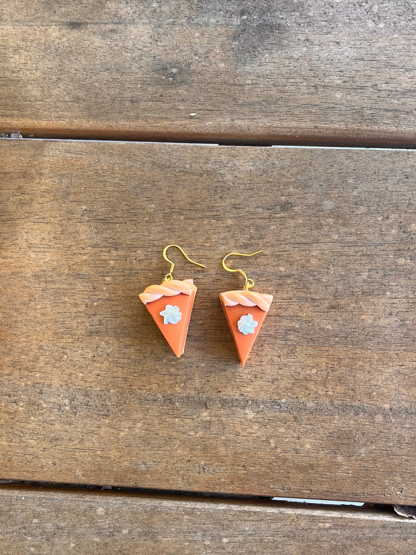 3D Pumpkin Pie Dangles
