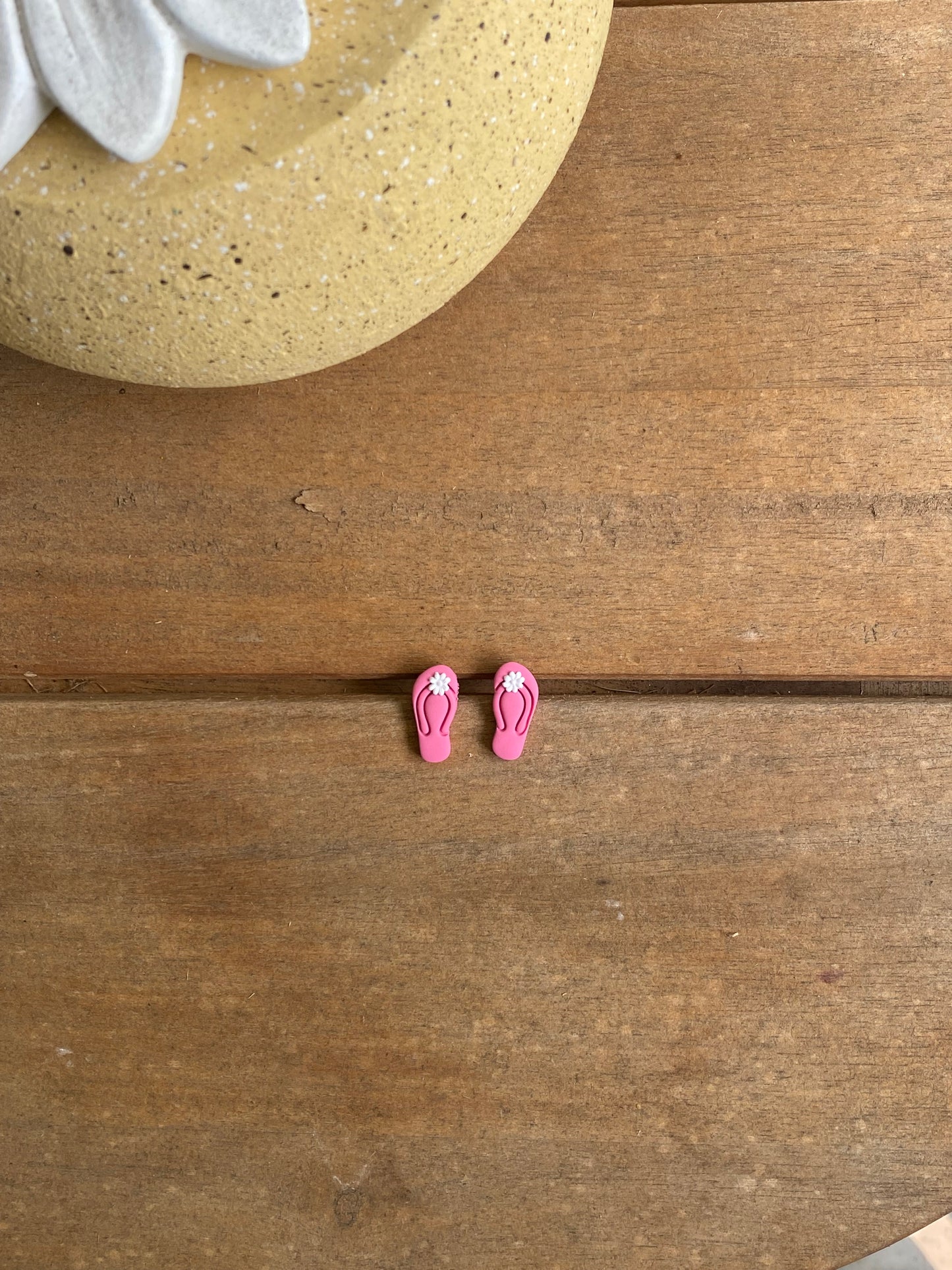 Pink Flip Flop Studs (2 Sizes)