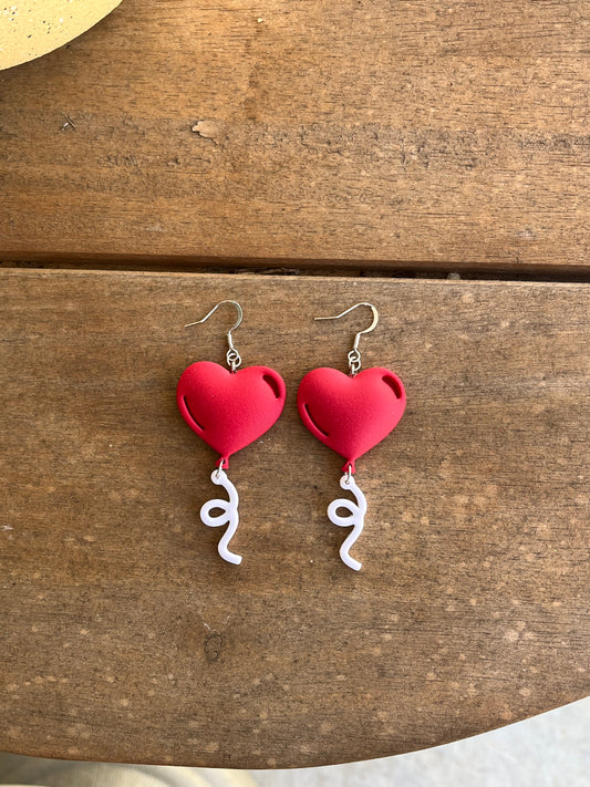 Balloon Heart Dangles