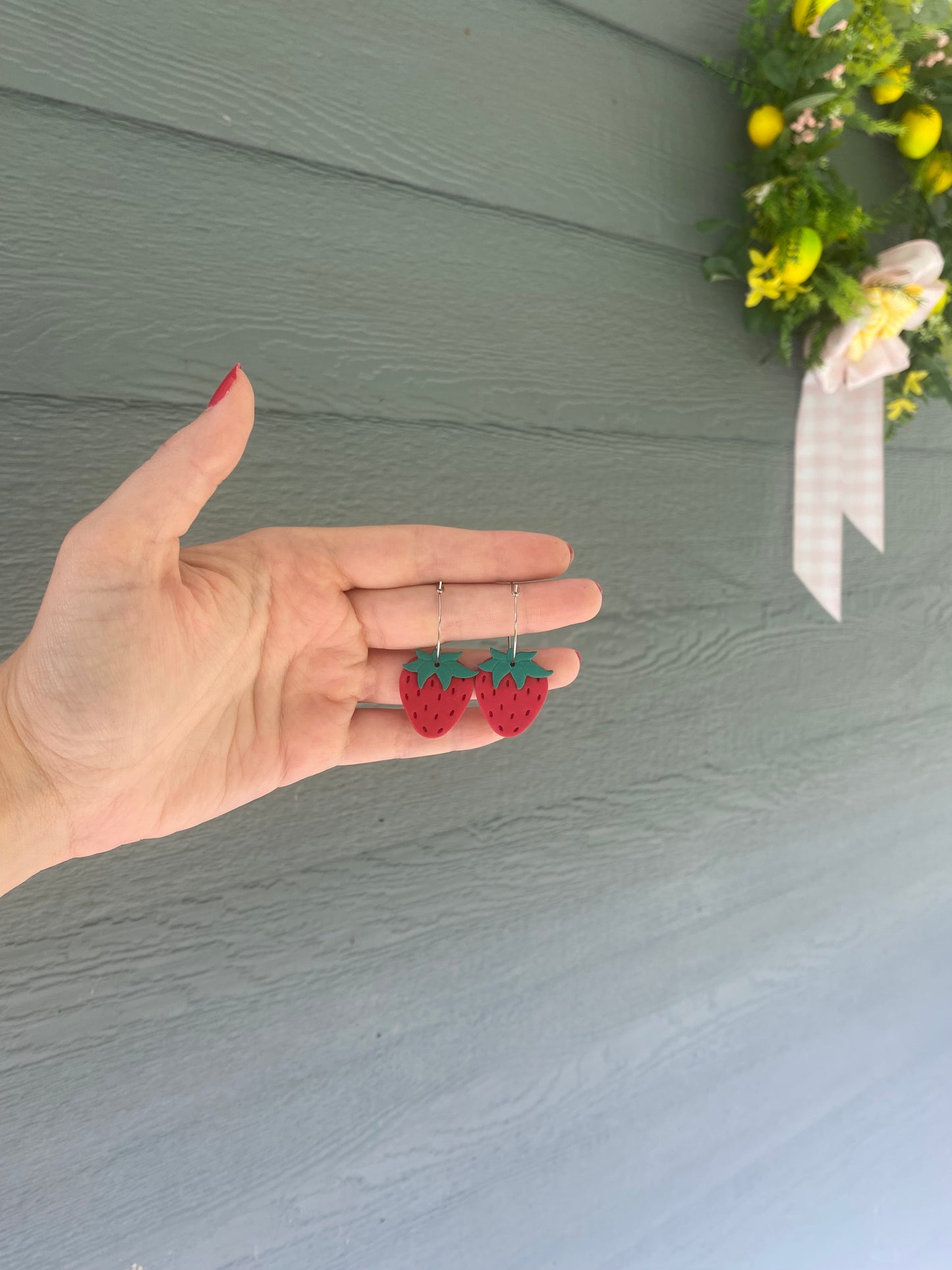 Strawberry Hoops