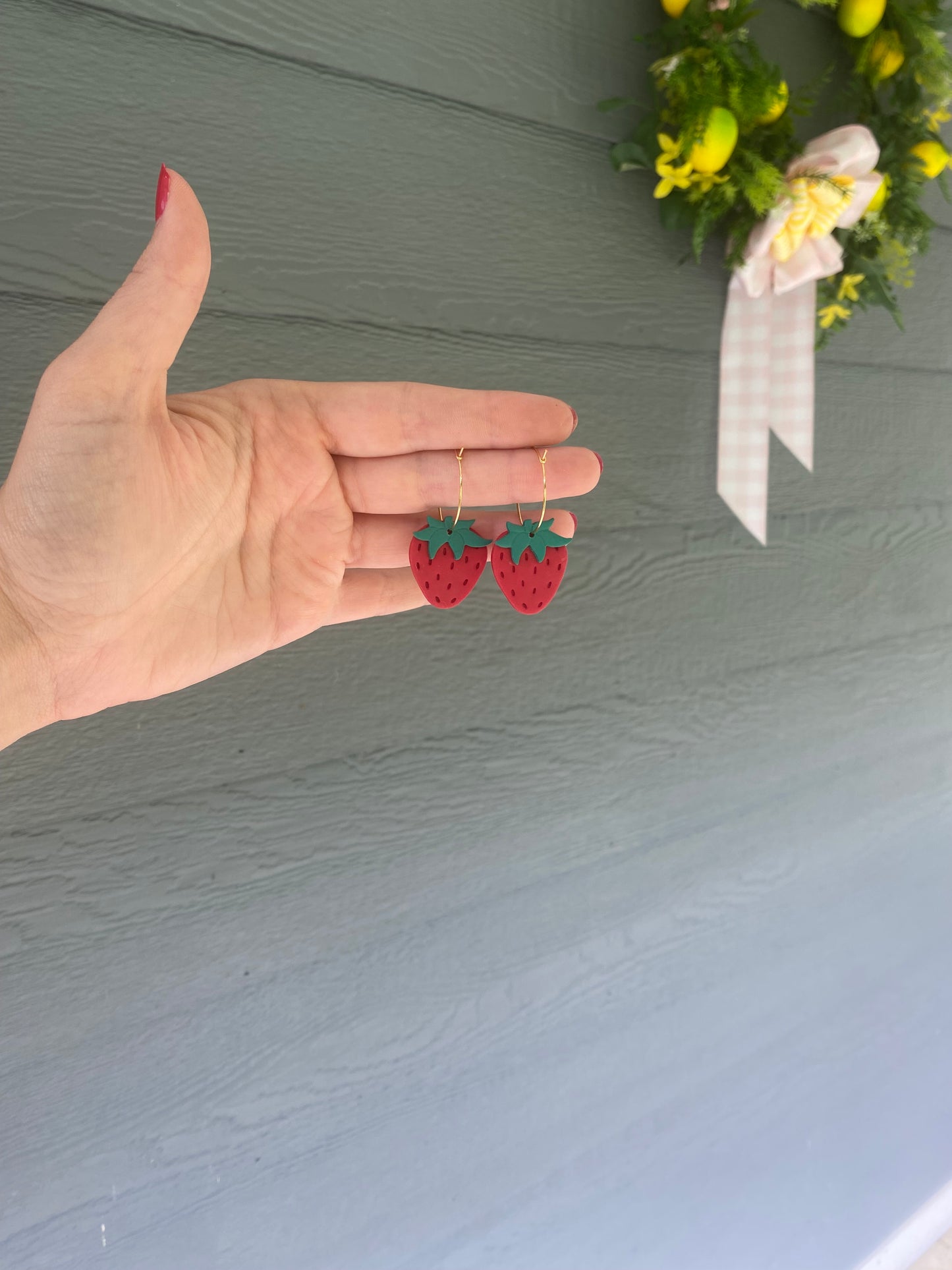 Strawberry Hoops