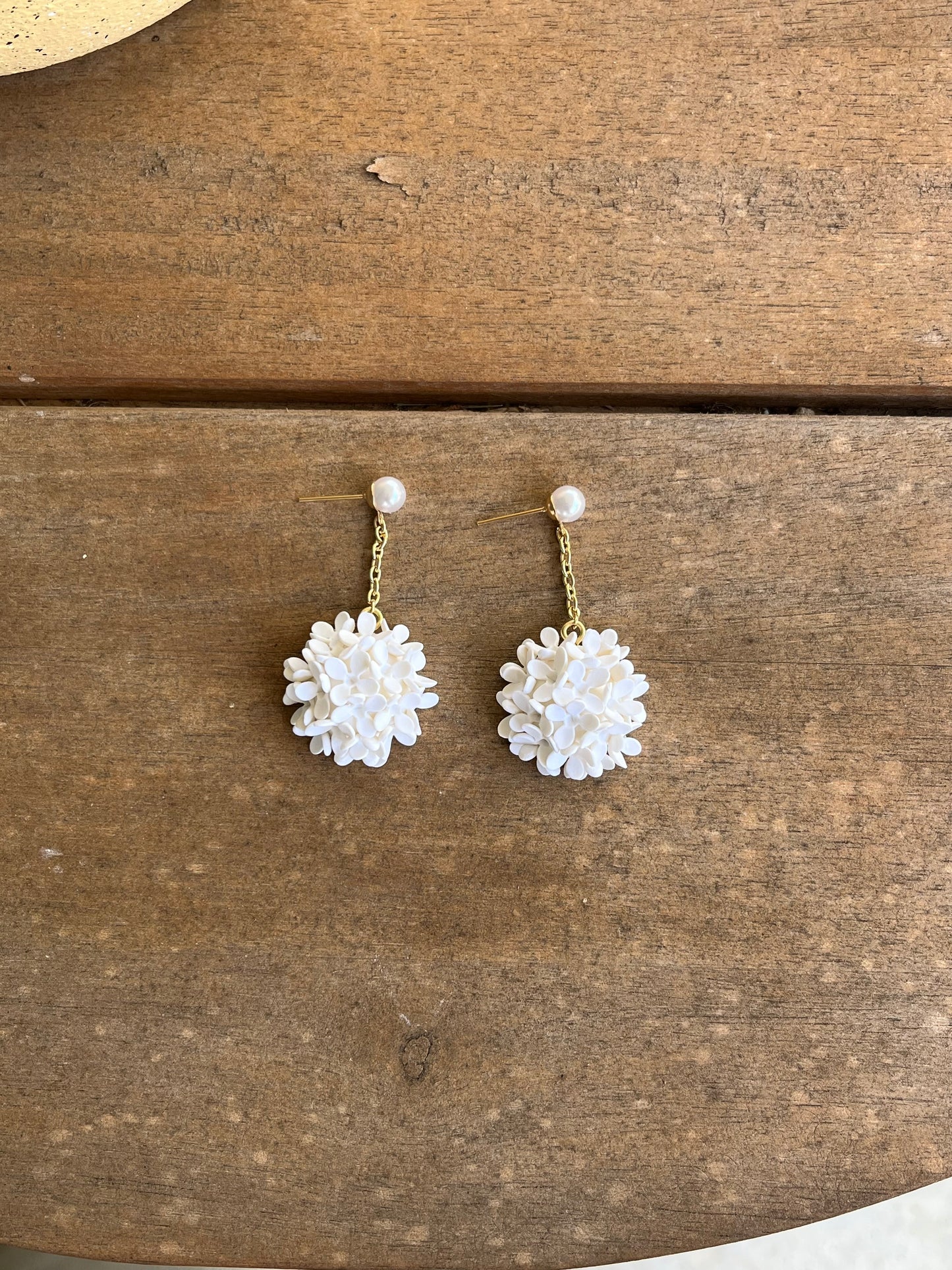 White Hydrangea Ball