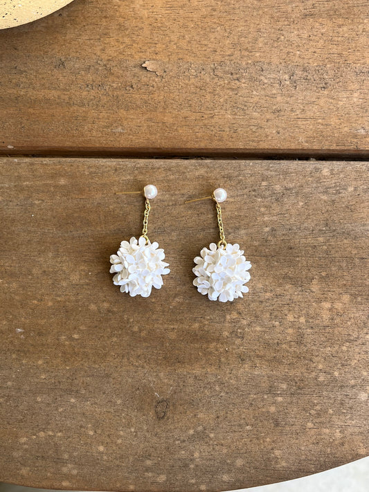 White Hydrangea Ball